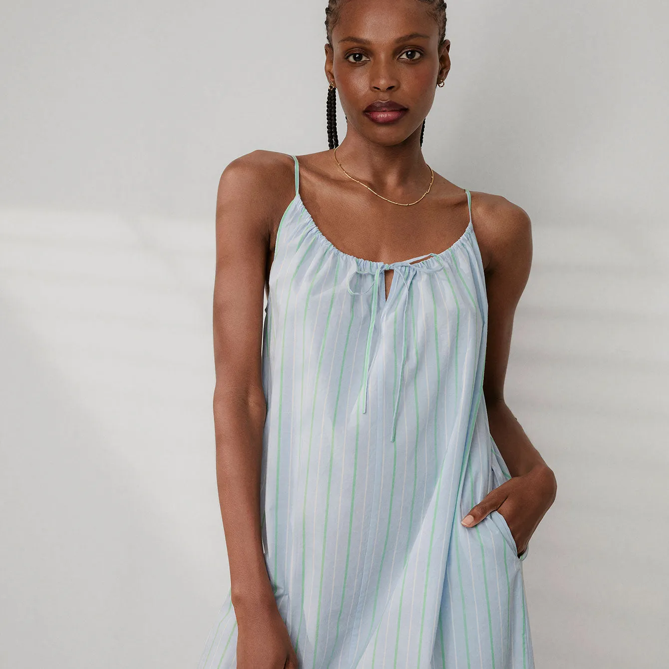 Airy Cotton Maxi Dress sold by lunya product image thumbnail 4