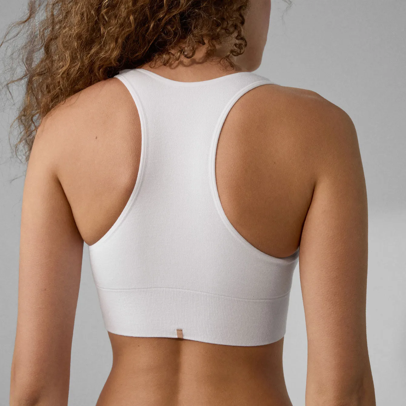 Seamless Modal Racer Bralette sold by lunya product image thumbnail 2