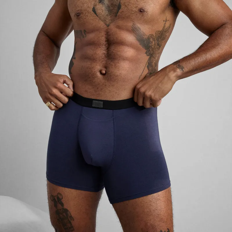 Men's Soft Modal Boxer Brief sold by lunya