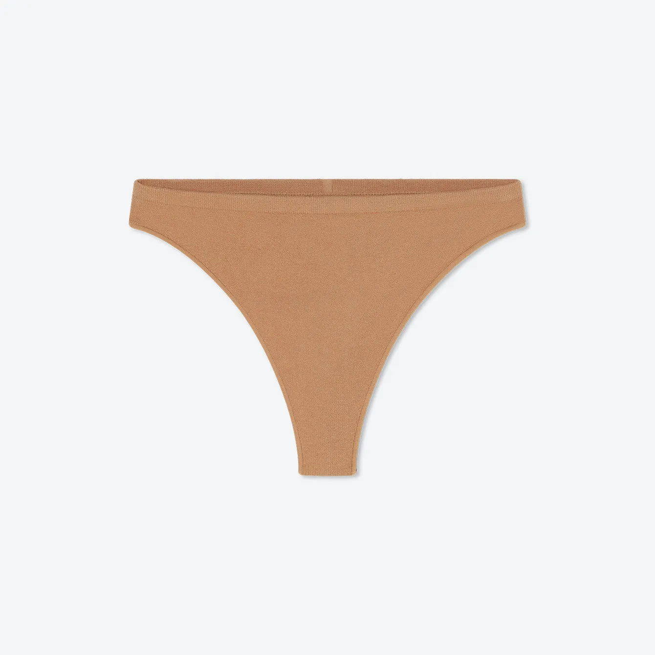 Seamless Modal High Cut Thong sold by lunya product image thumbnail 5