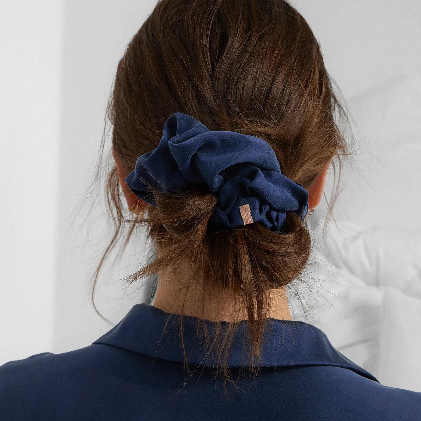 Washable Silk Classic Scrunchie sold by lunya product image thumbnail 2