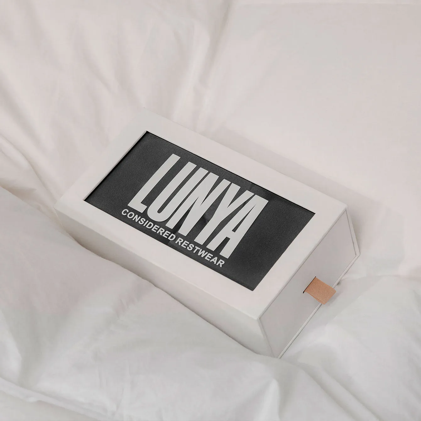 Weighted Silk Sleep Mask sold by lunya product image thumbnail 4