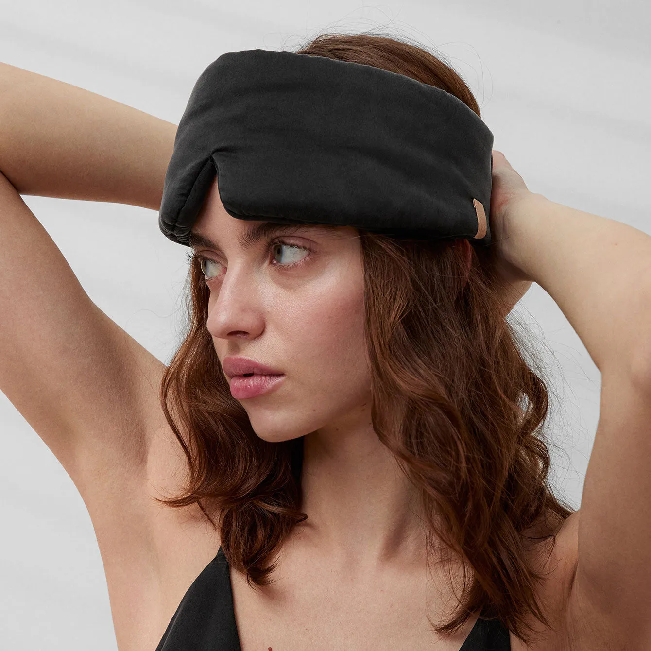 Washable Silk Sleep Mask sold by lunya