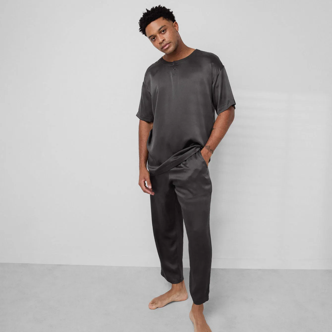 Men's Washable Silk Set sold by lunya product image thumbnail 2