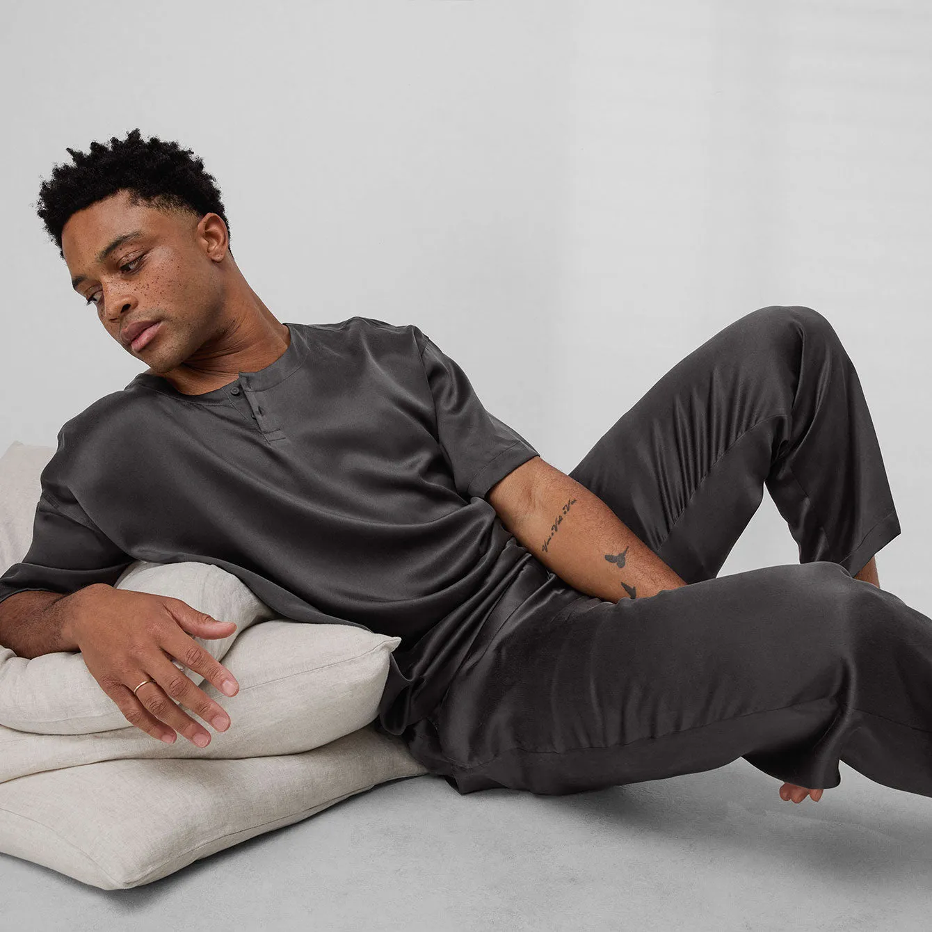 Men's Washable Silk Set sold by lunya product image thumbnail 4