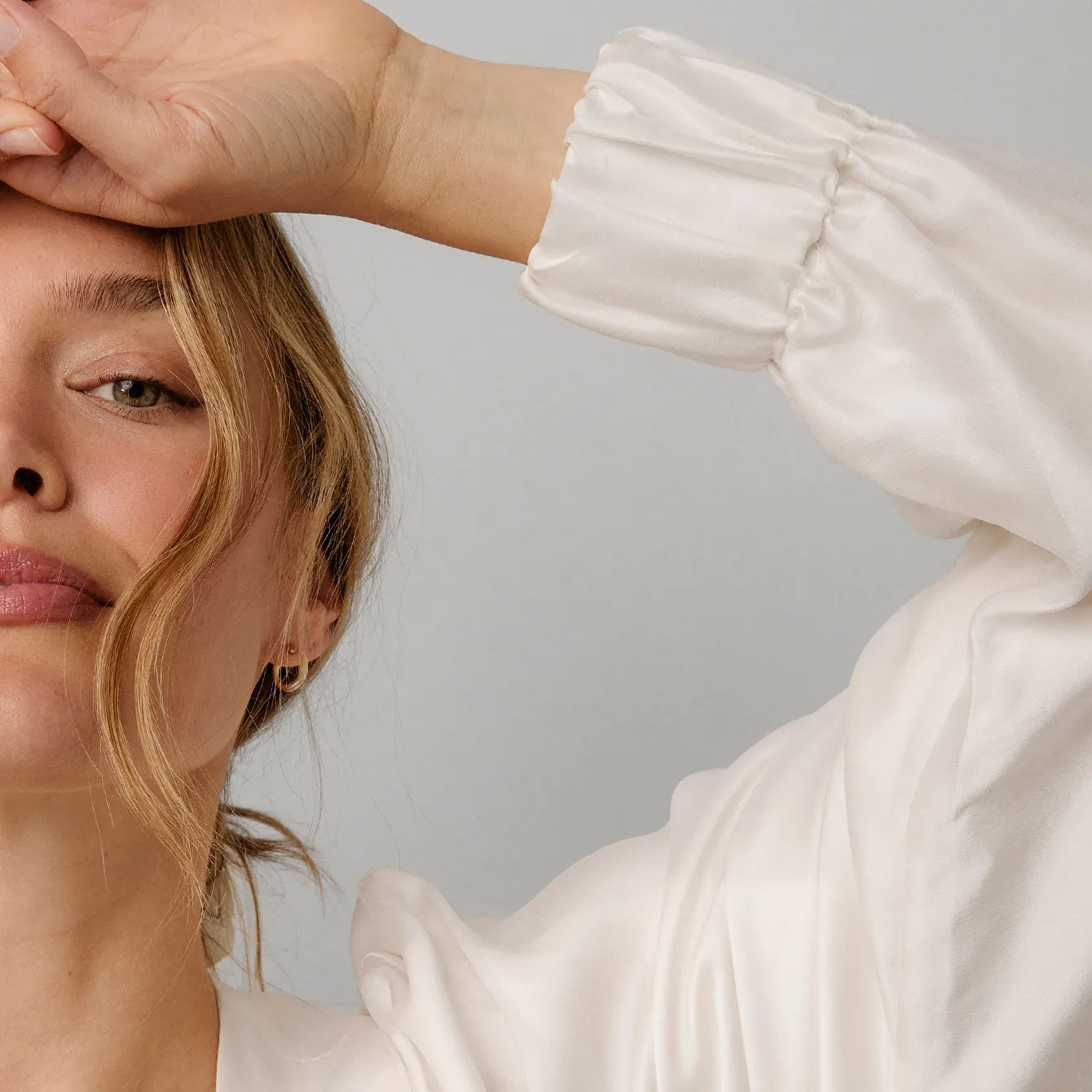 Washable Silk Robe sold by lunya product image thumbnail 3