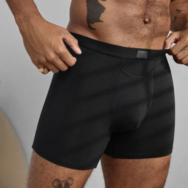Men's Soft Modal Boxer Brief sold by lunya