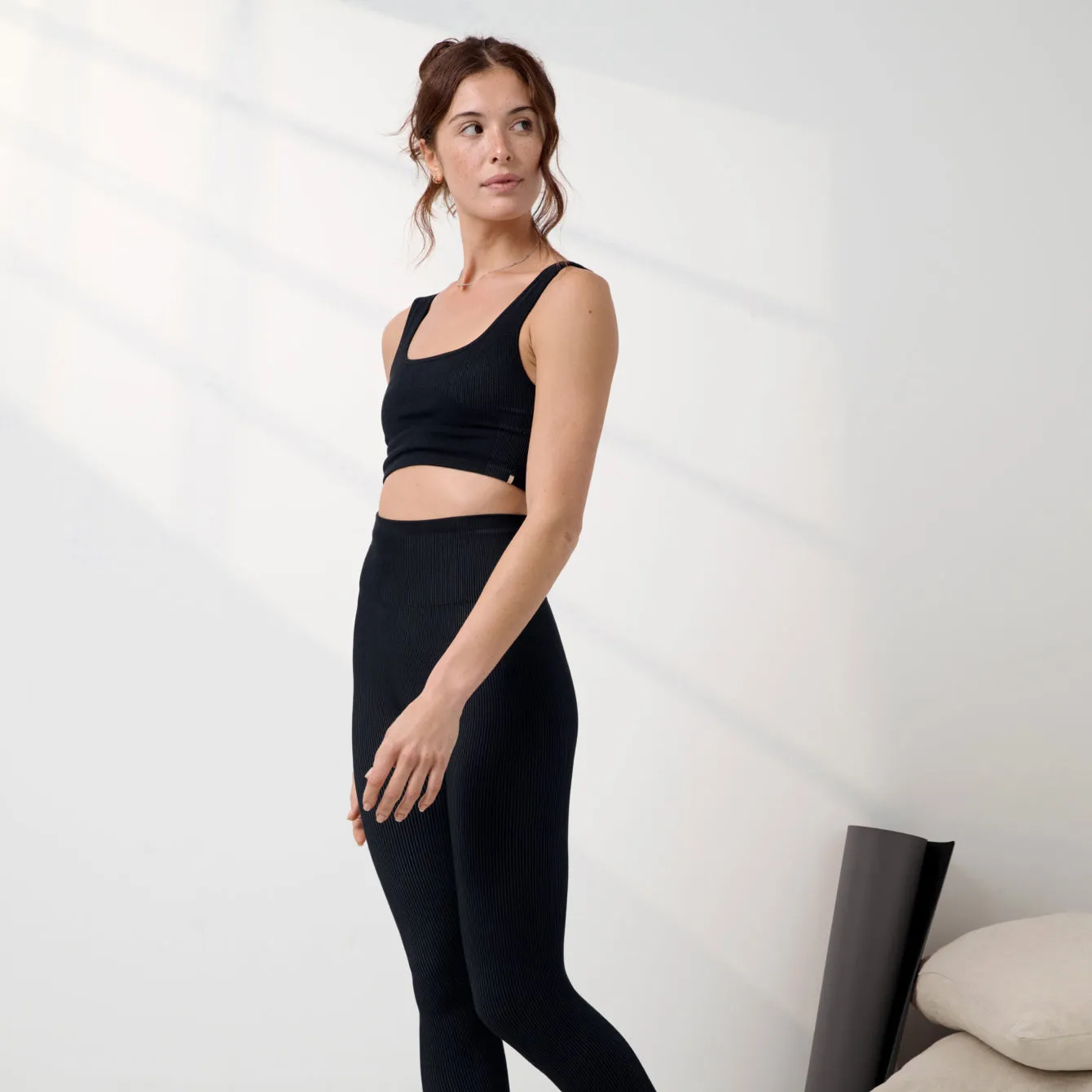 Seamless Modal Flow Cropped Tank sold by lunya