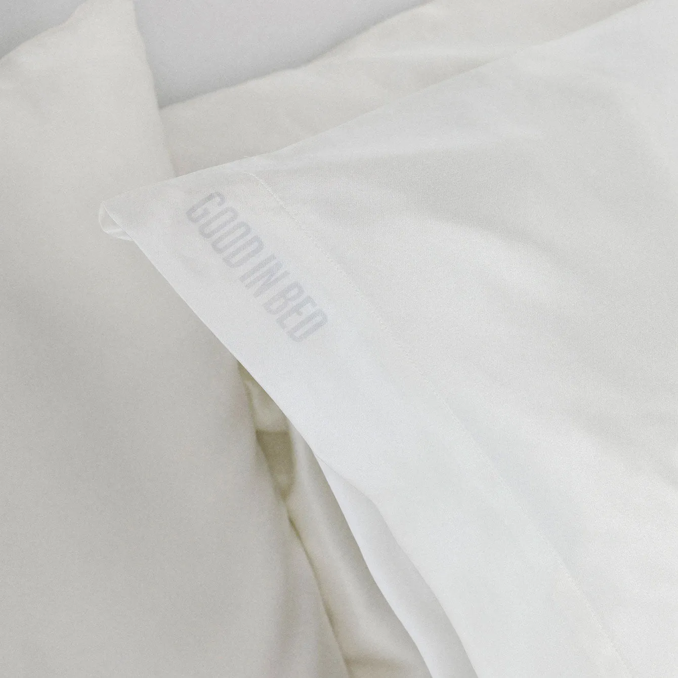 Washable Silk Good in Bed Pillowcase sold by lunya product image thumbnail 3