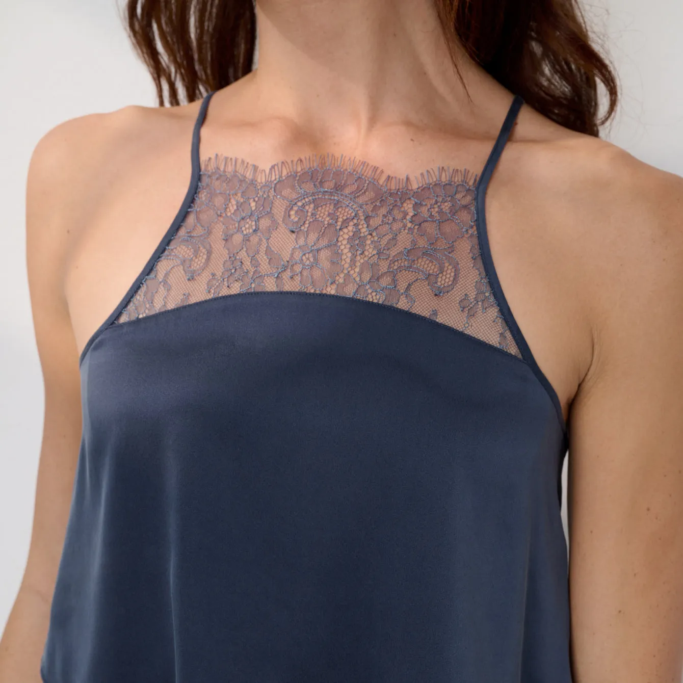 Washable Silk Lace Cami Short Set sold by lunya product image thumbnail 4