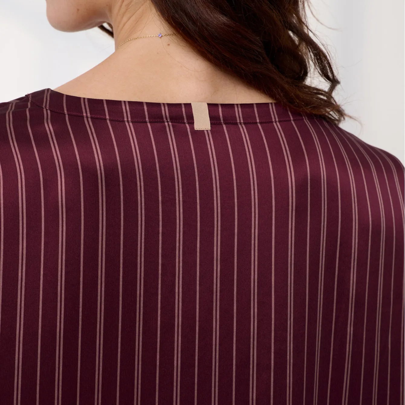 Washable Silk Oversized Sleep Tee sold by lunya product image thumbnail 3