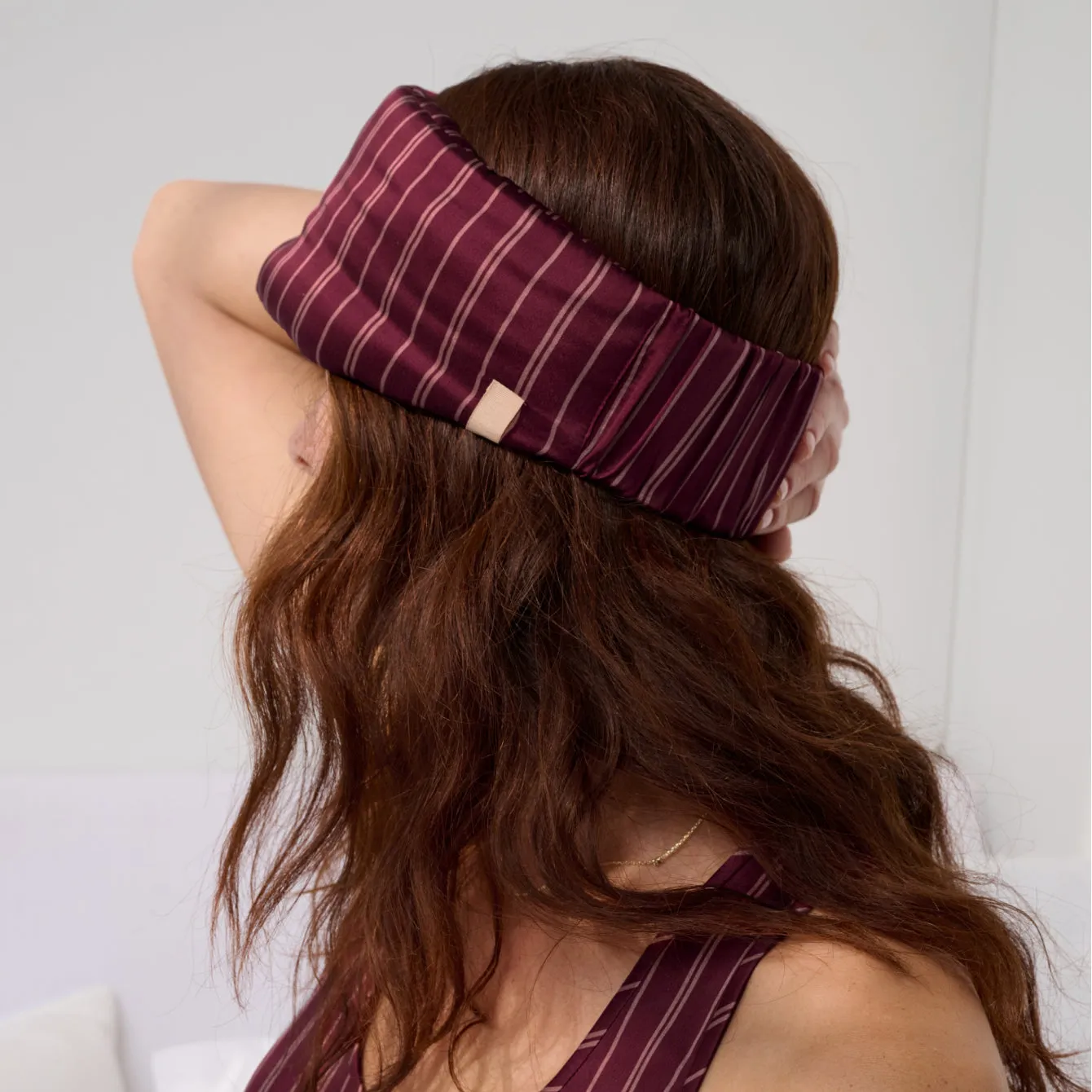 Washable Silk Sleep Mask sold by lunya product image thumbnail 2