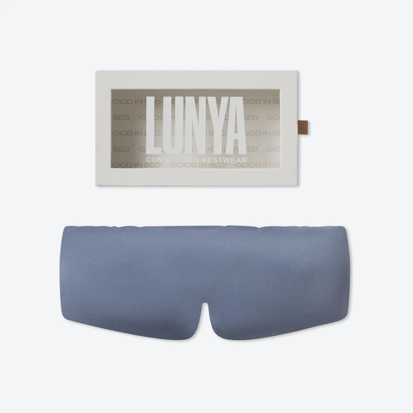 Washable Silk Sleep Mask sold by lunya