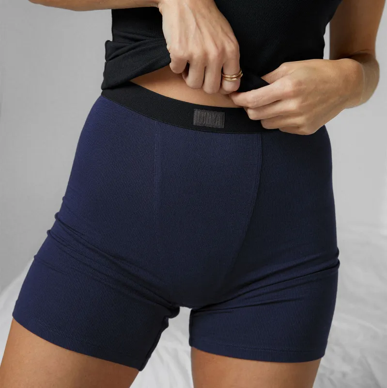 Soft Modal Rib Boyshort made by lunya