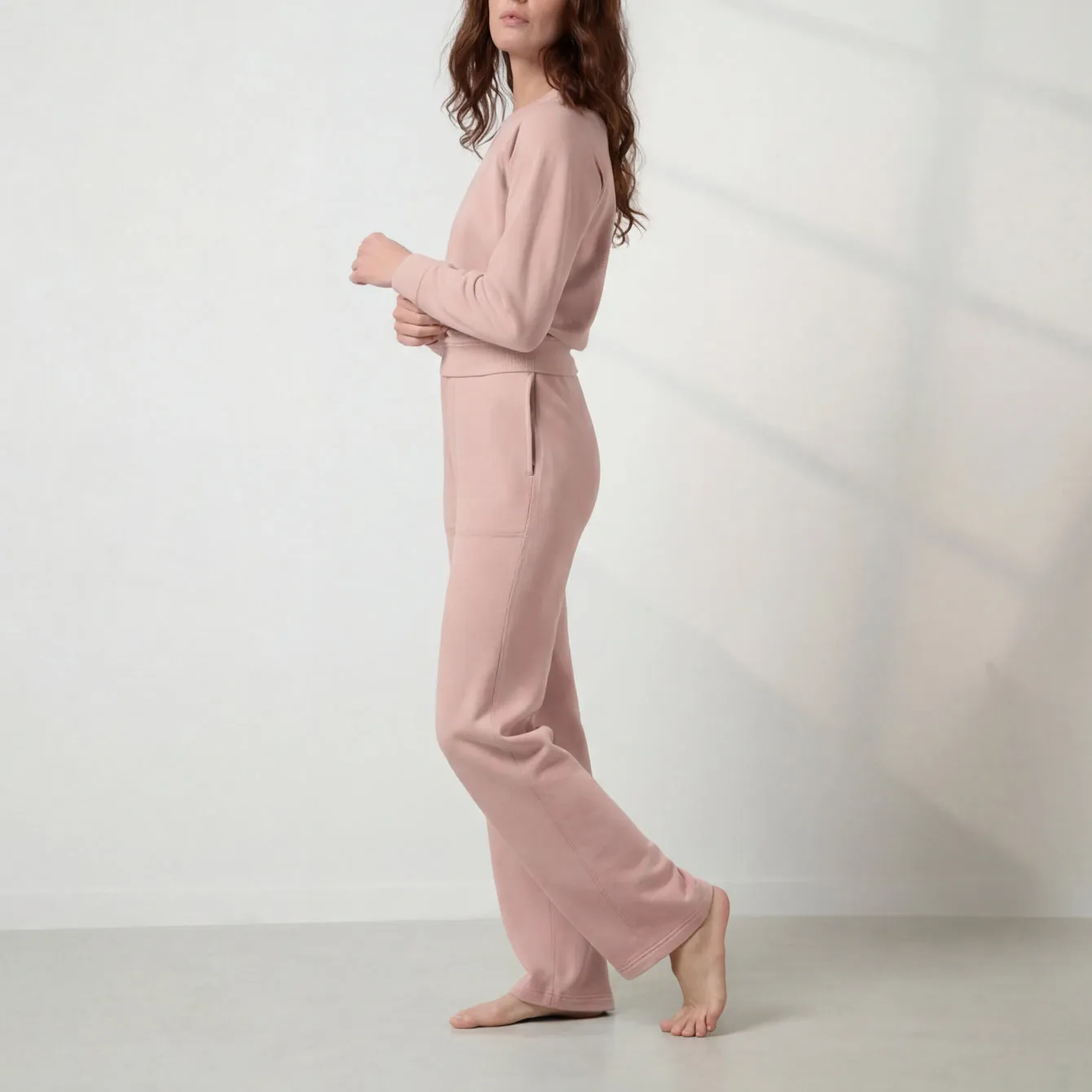 Silksweats™ Lightweight Terry Straight Leg Pant sold by lunya product image thumbnail 4