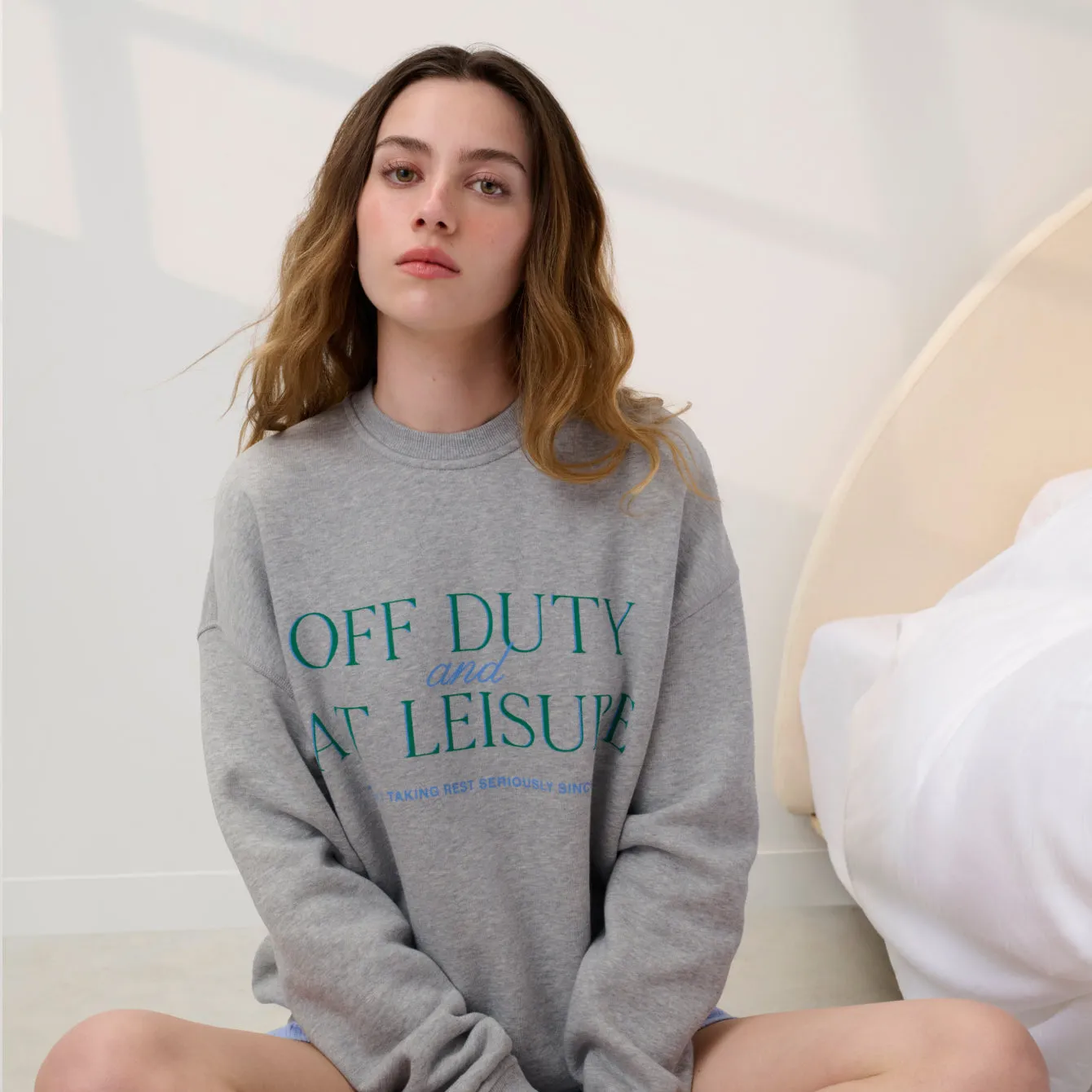 Silksweats™ Midweight Graphic Sweatshirt sold by lunya product image thumbnail 4