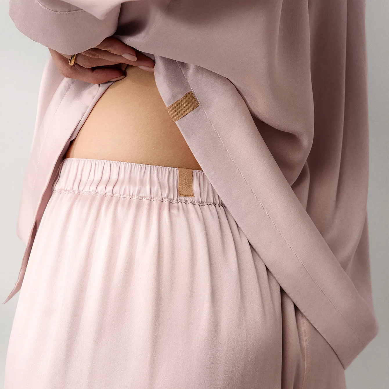 Washable Silk Long Sleeve Pant Set sold by lunya product image thumbnail 5