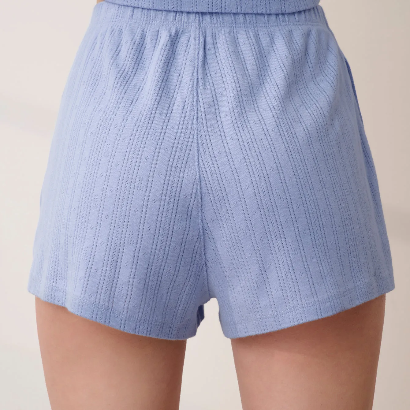 Pointelle High Rise Short sold by lunya product image thumbnail 3