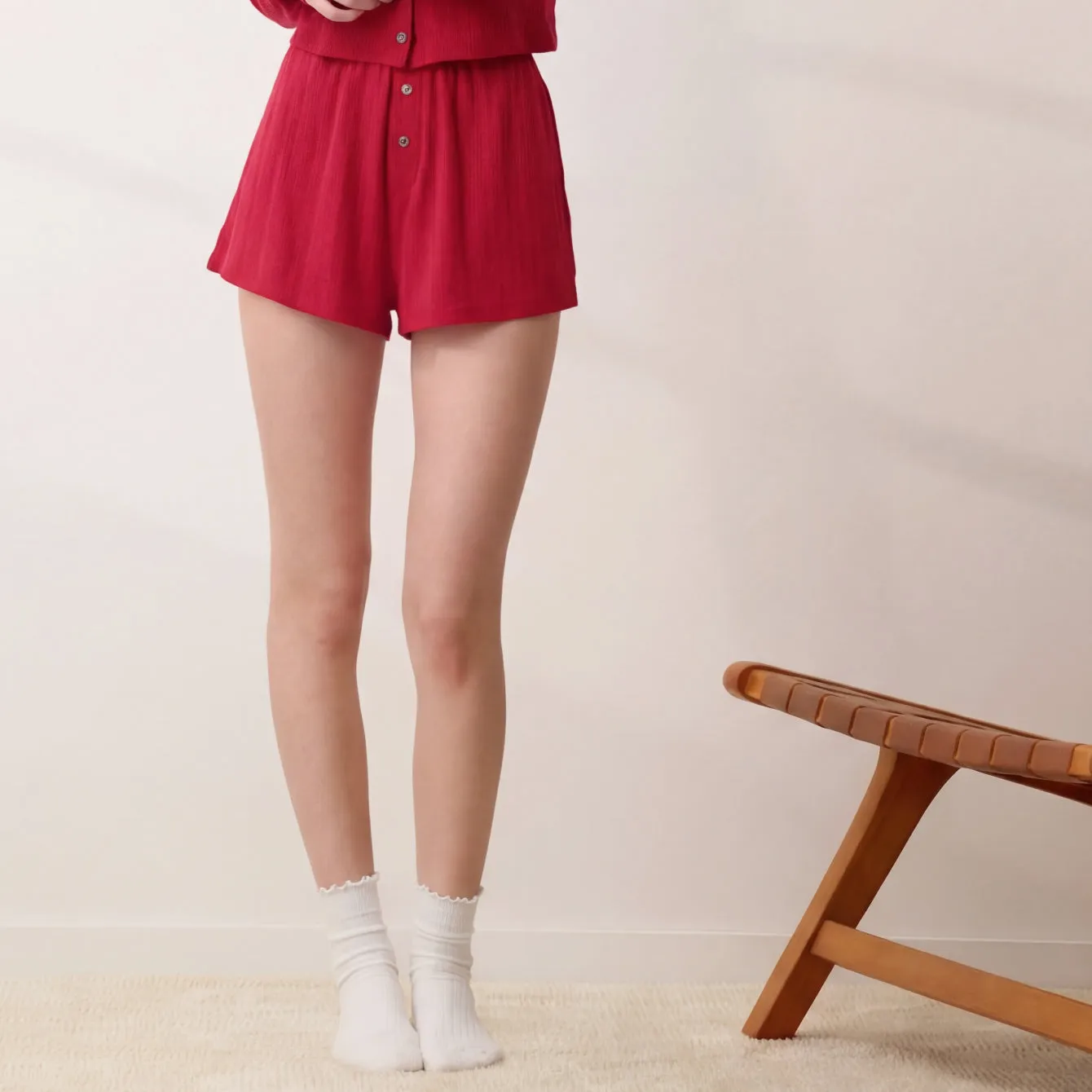 Pointelle High Rise Short sold by lunya product image thumbnail 4