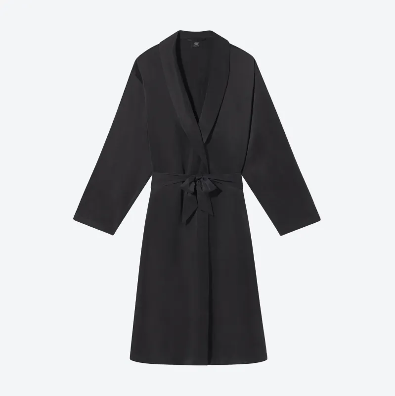 Men's Washable Silk Robe made by lunya