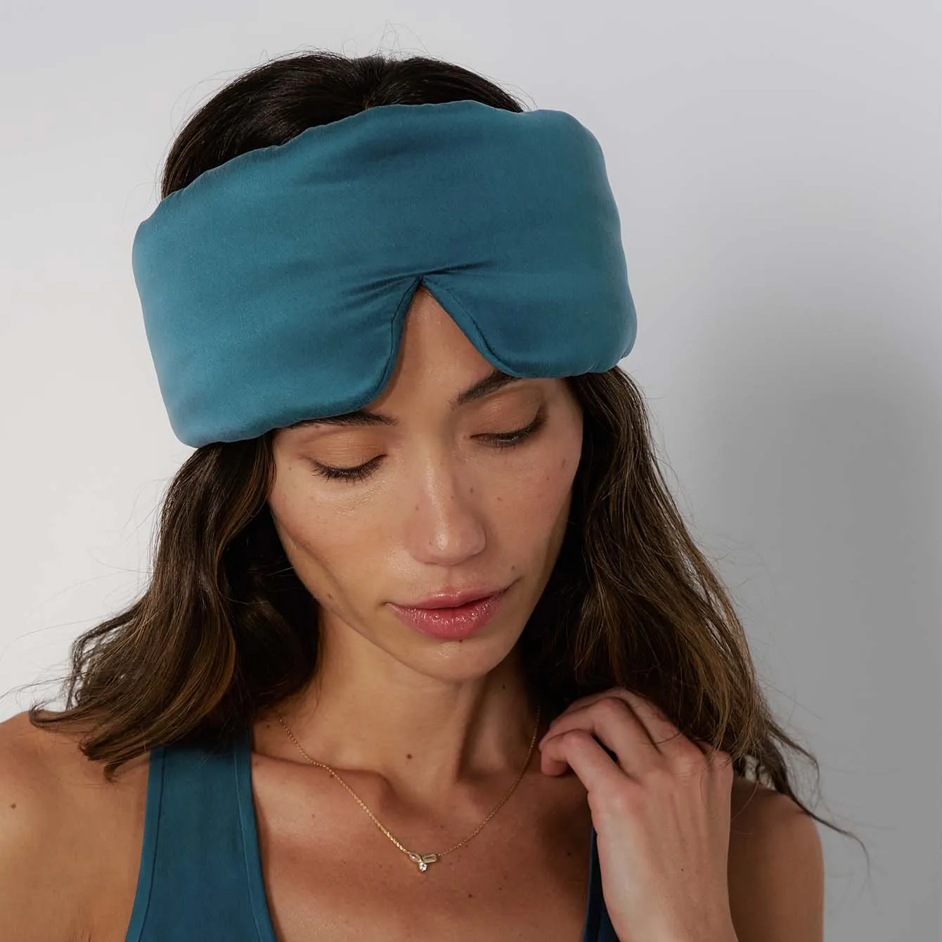 Washable Silk Sleep Mask sold by lunya product image thumbnail 2