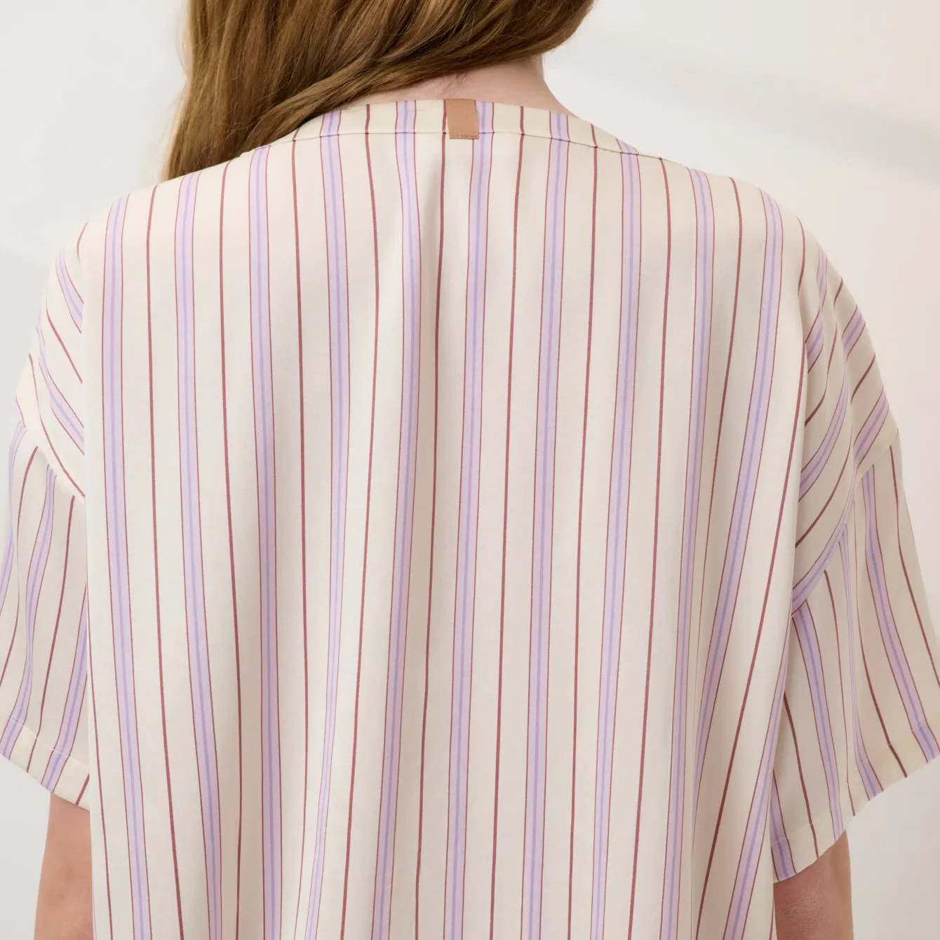 Washable Silk Tee Short Set sold by lunya product image thumbnail 4