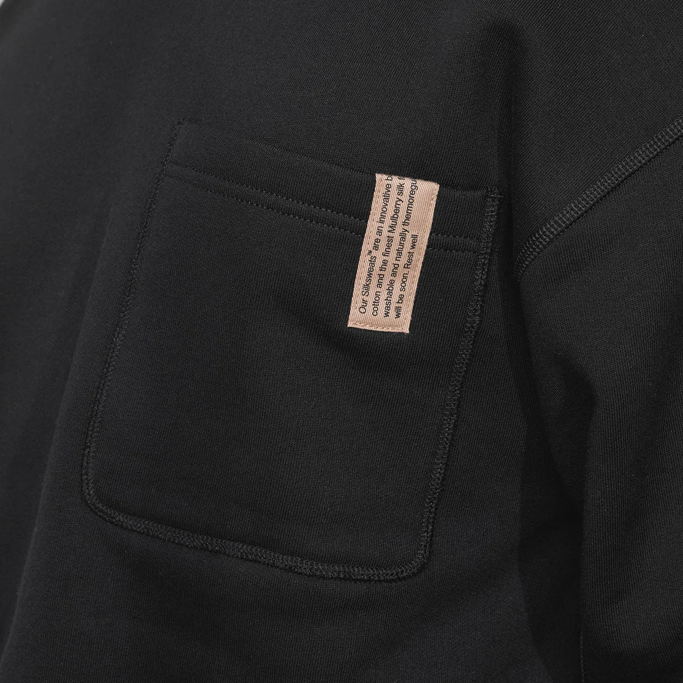 Men’s Silksweats™ Midweight Reversible Pocket Sweatshirt sold by lunya product image thumbnail 5