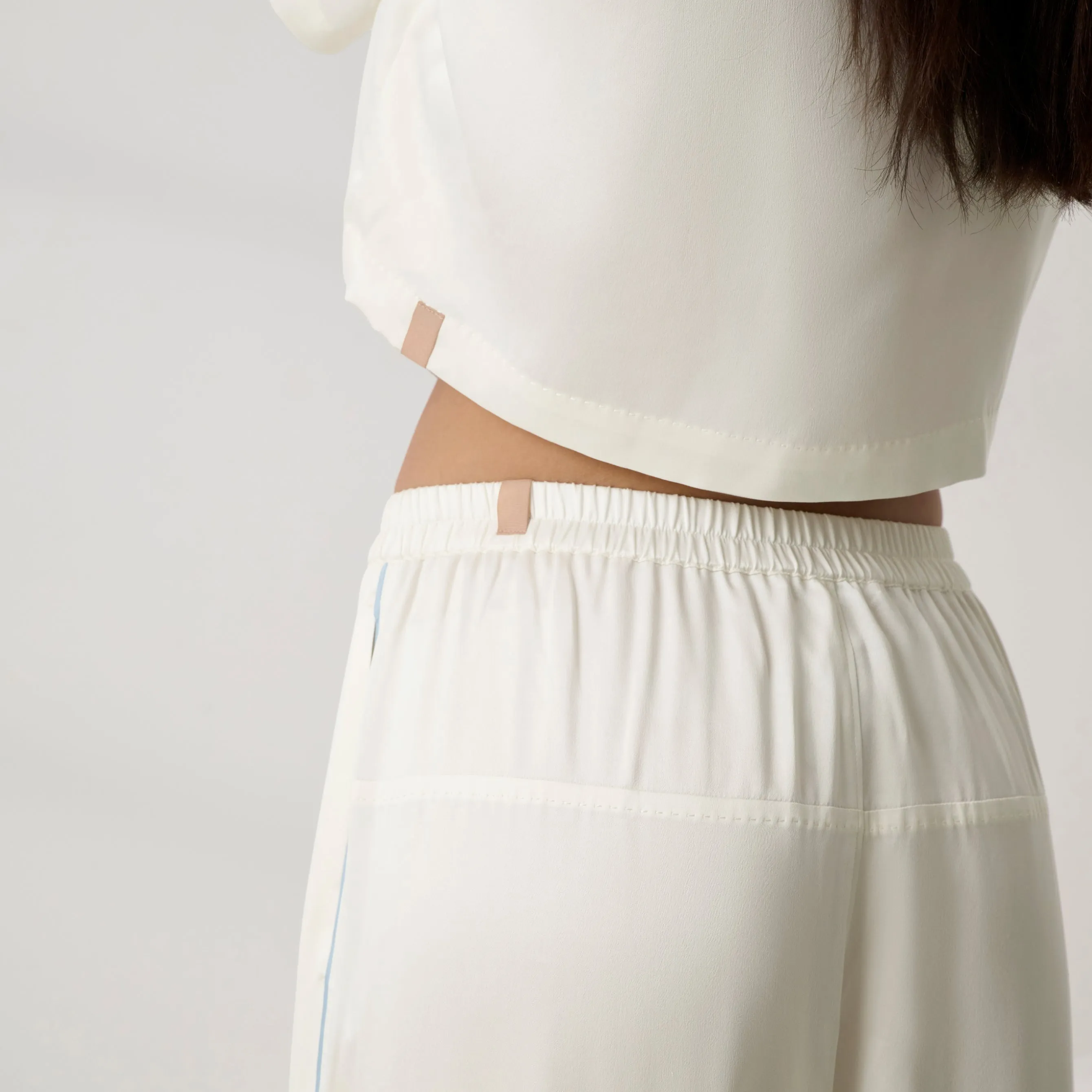 Washable Silk High Rise Pant Set sold by lunya product image thumbnail 4