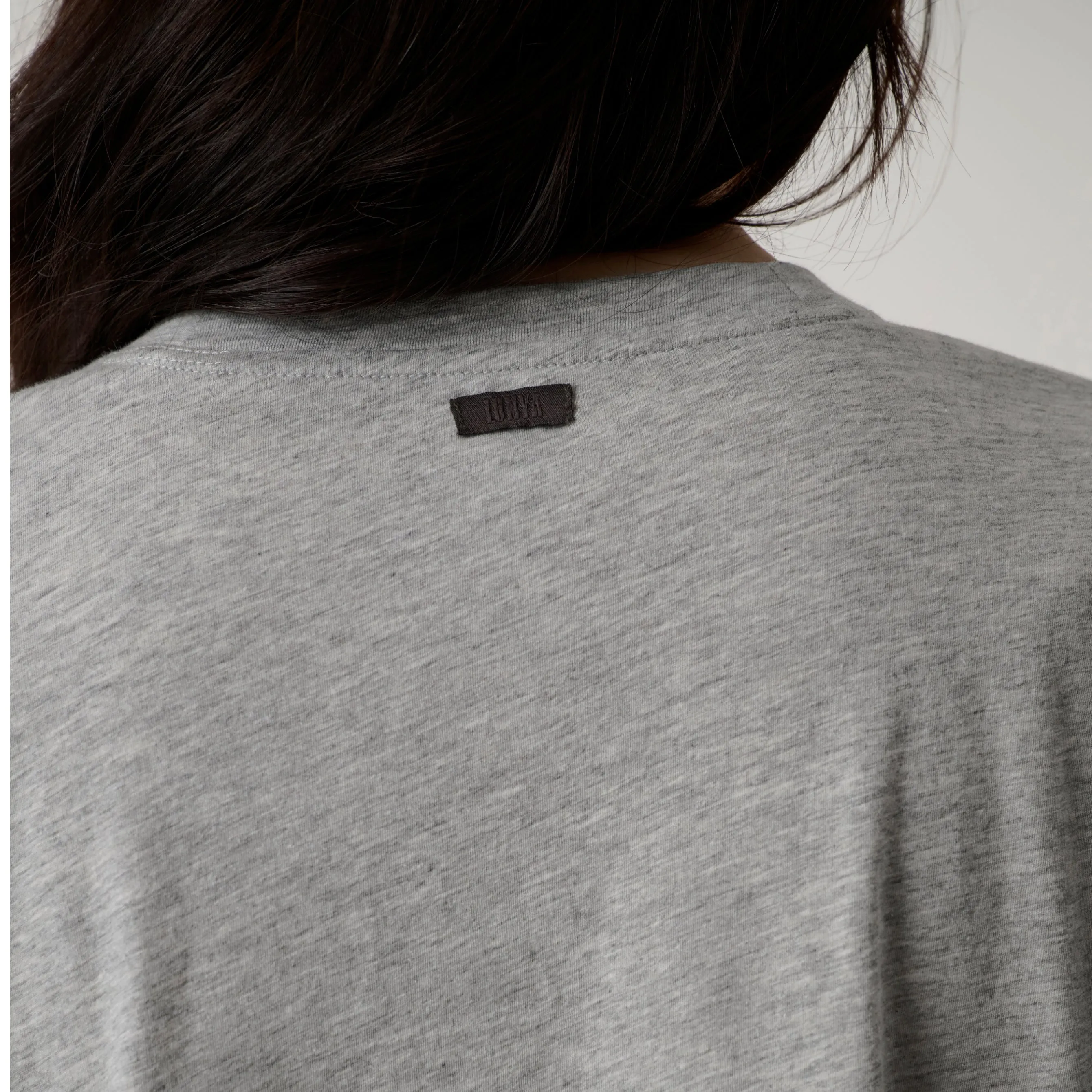 Organic Pima Cropped Easy Tee sold by lunya product image thumbnail 3