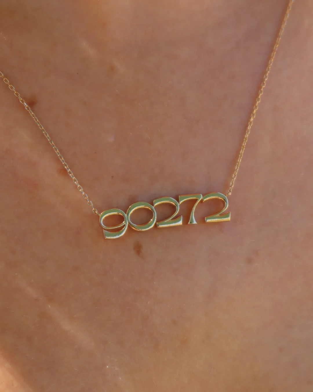 The 90272 Nameplate Necklace sold by Luv Aj product image thumbnail 5