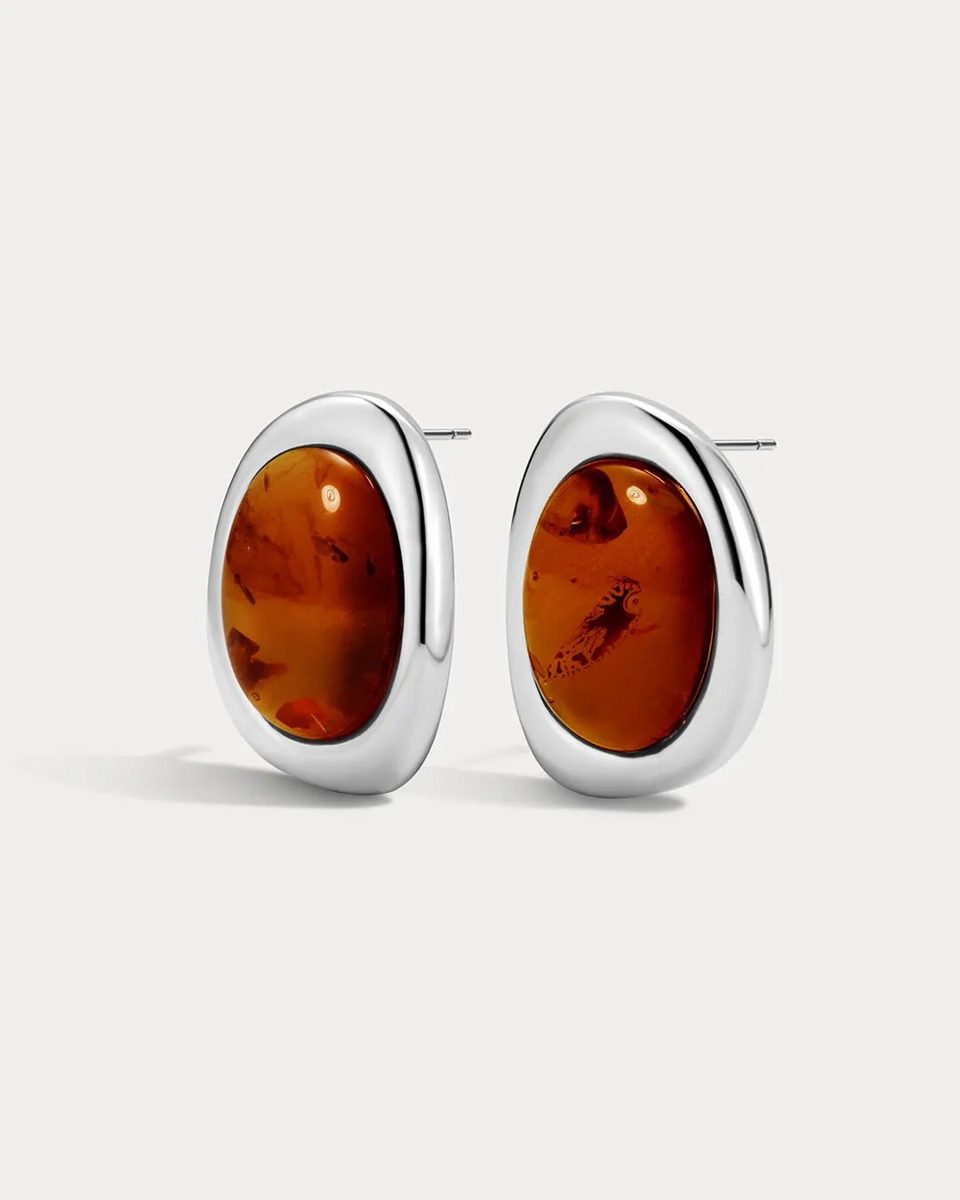 The Amber Honey Resin Studs sold by Luv Aj product image thumbnail 2