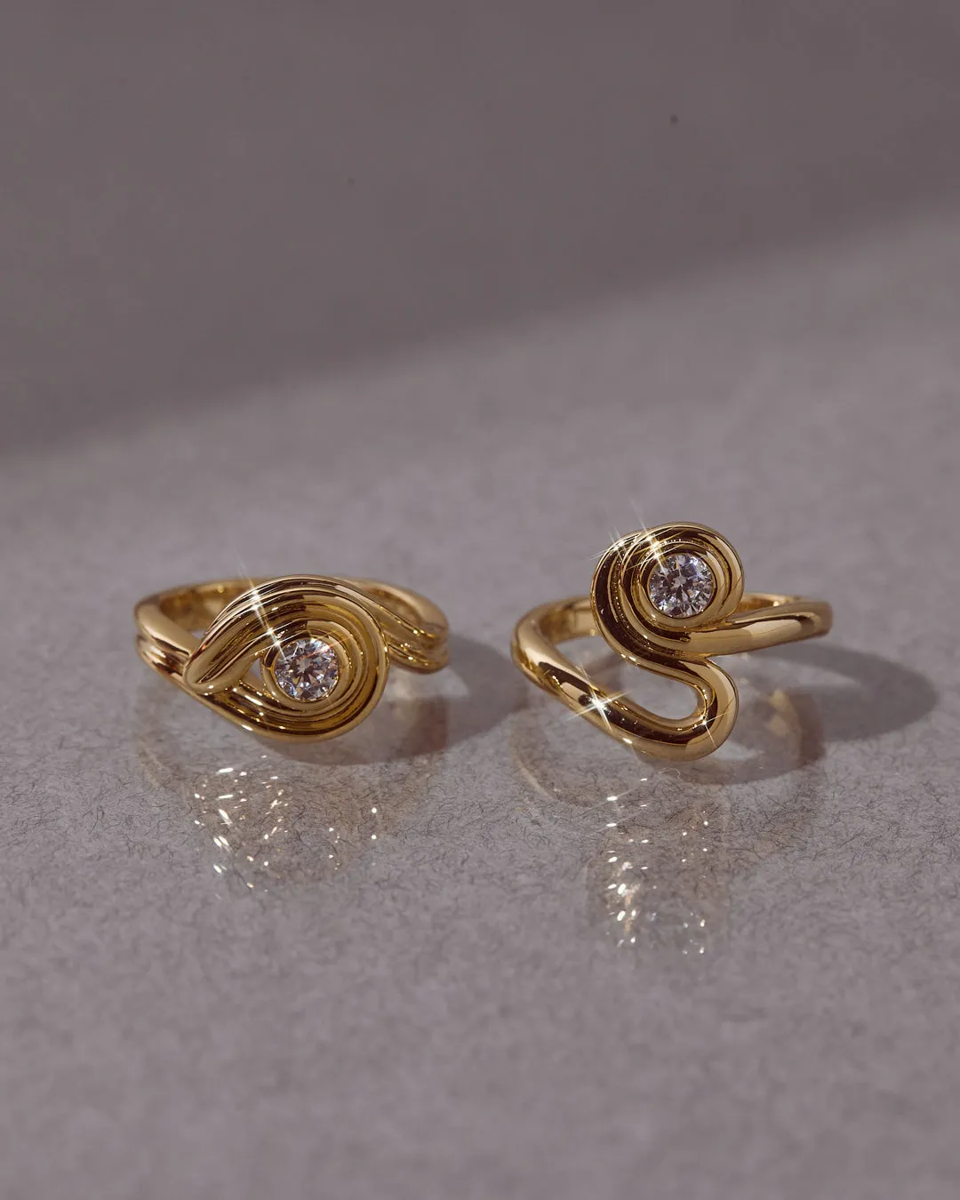 The Wave Ring Set sold by Luv Aj product image thumbnail 5