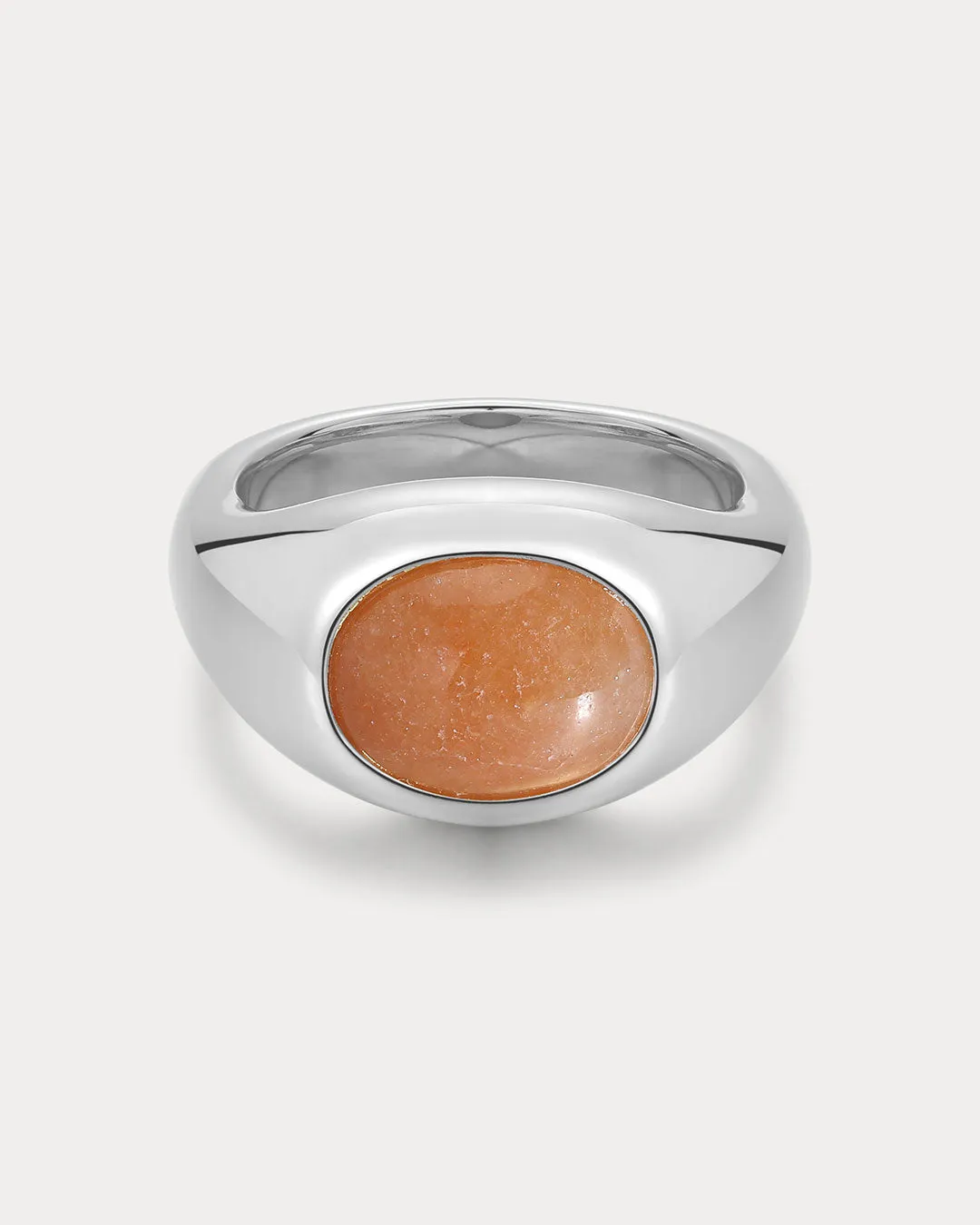Sunset Stone Signet Ring sold by Luv Aj product image thumbnail 2