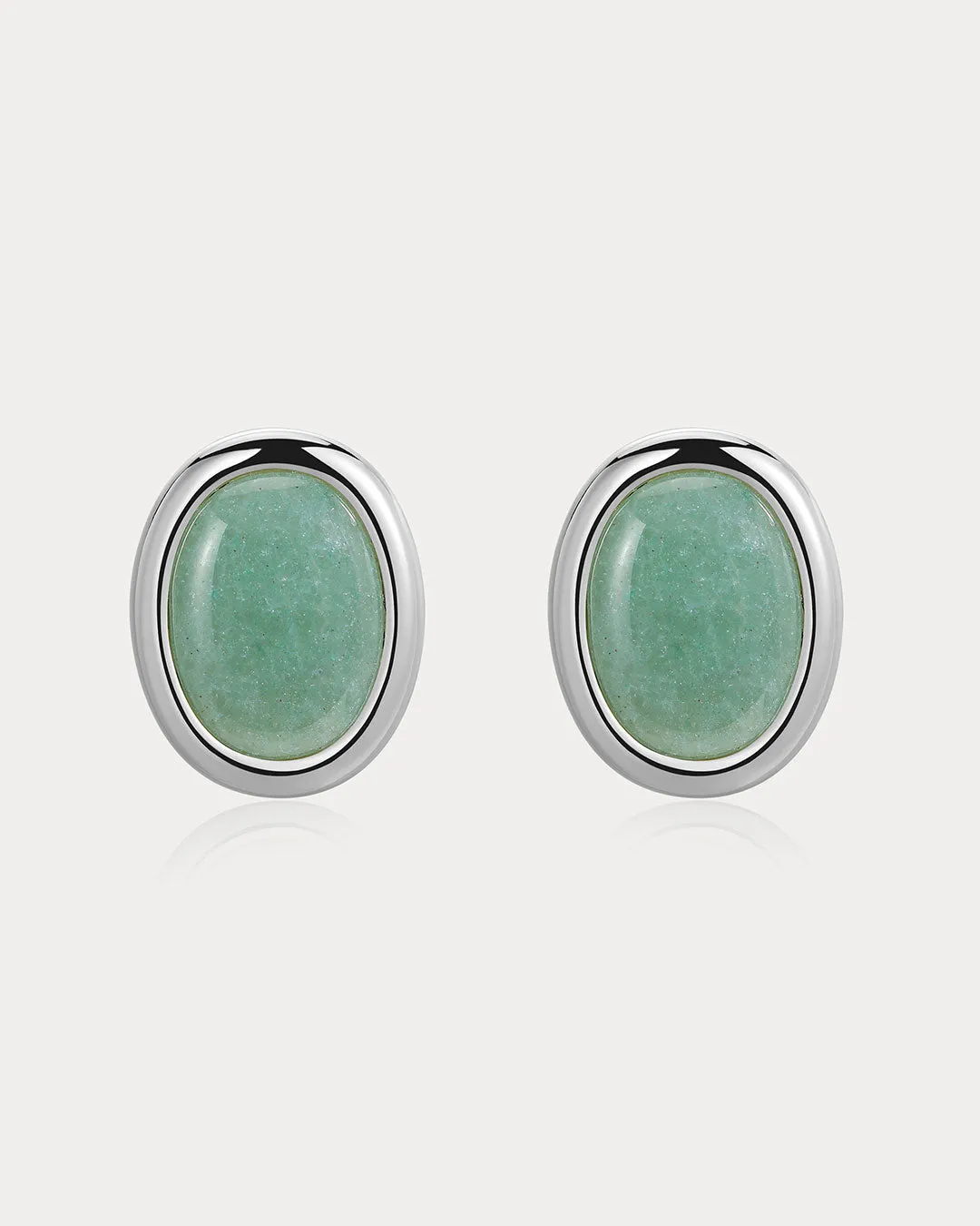 Sunset Stone Studs- Green sold by Luv Aj product image thumbnail 2