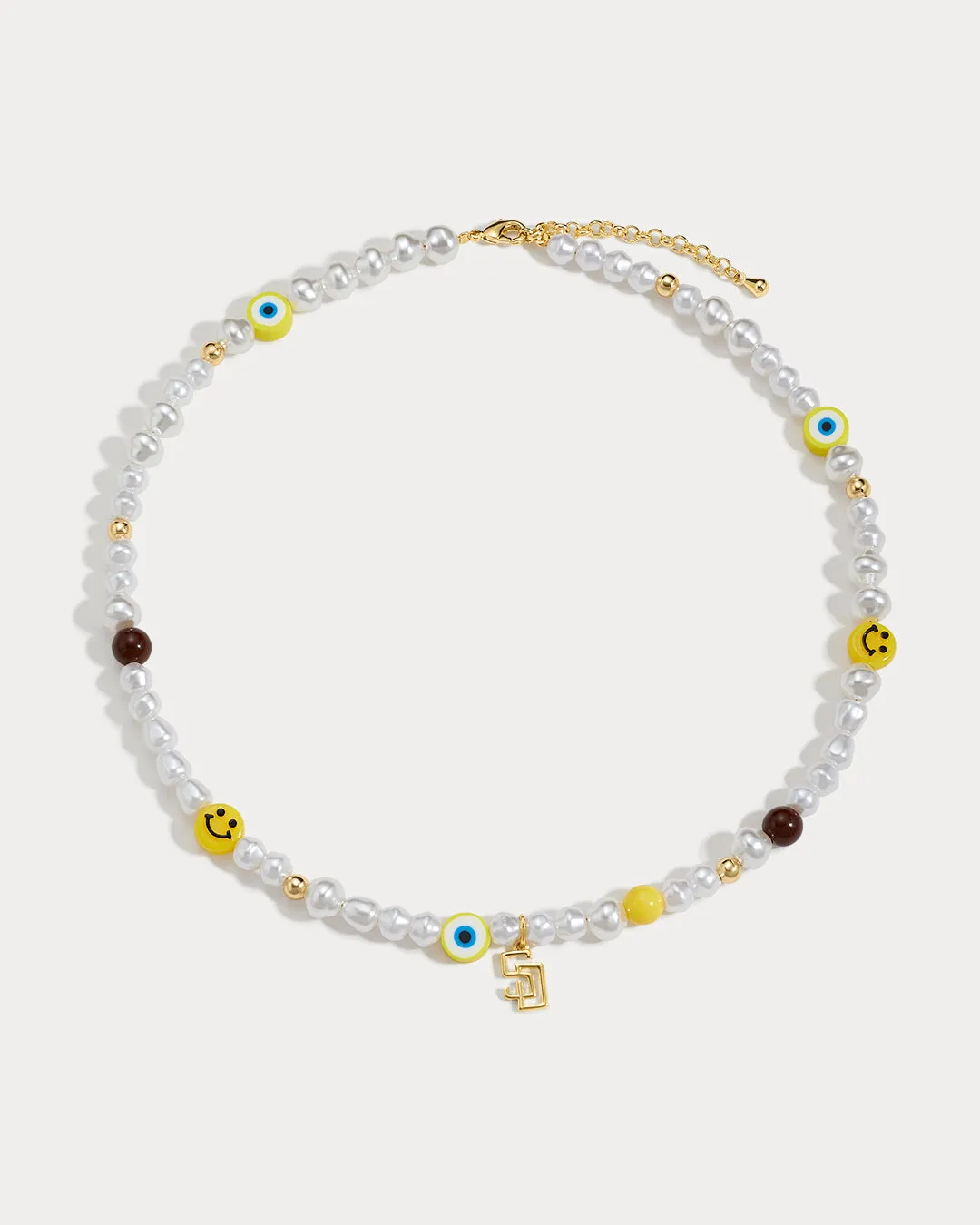 The MLB Pearl Charm Necklace sold by Luv Aj product image thumbnail 2