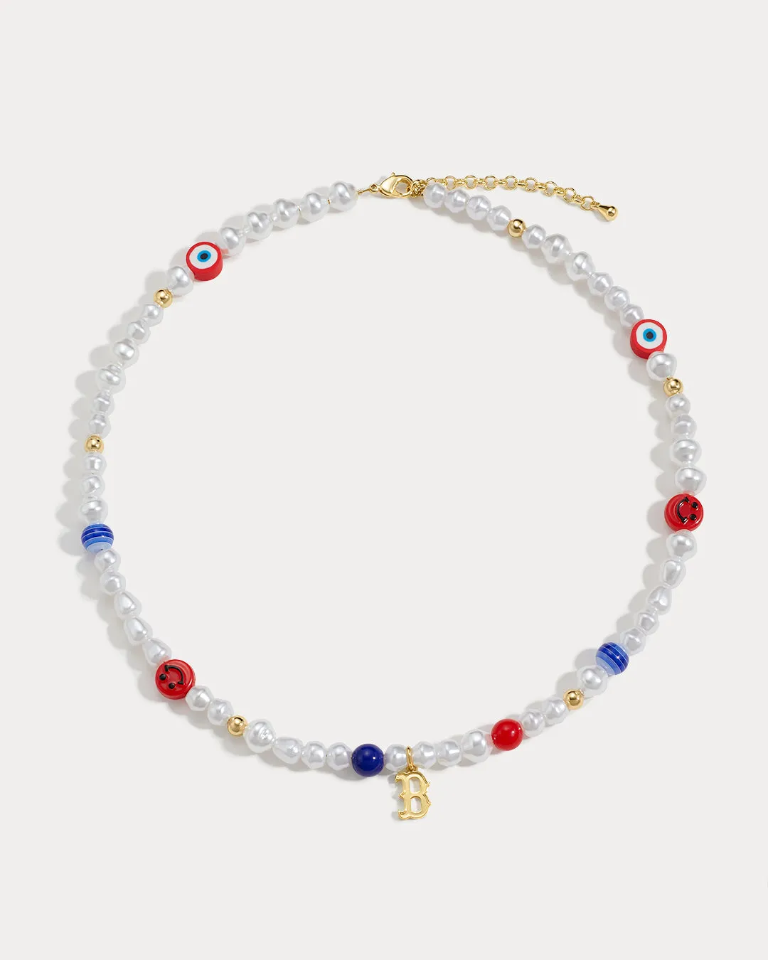The MLB Pearl Charm Necklace sold by Luv Aj product image thumbnail 4