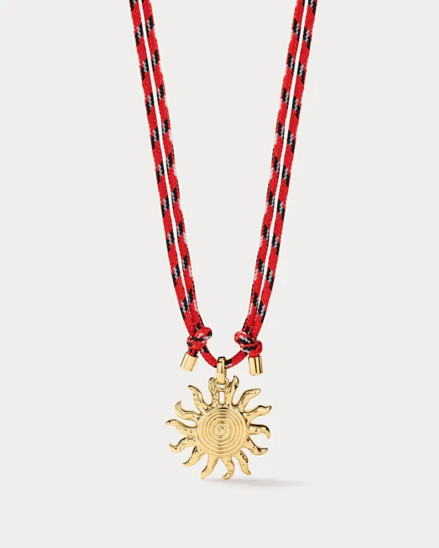 The Ibiza Sun Necklace sold by Luv Aj
