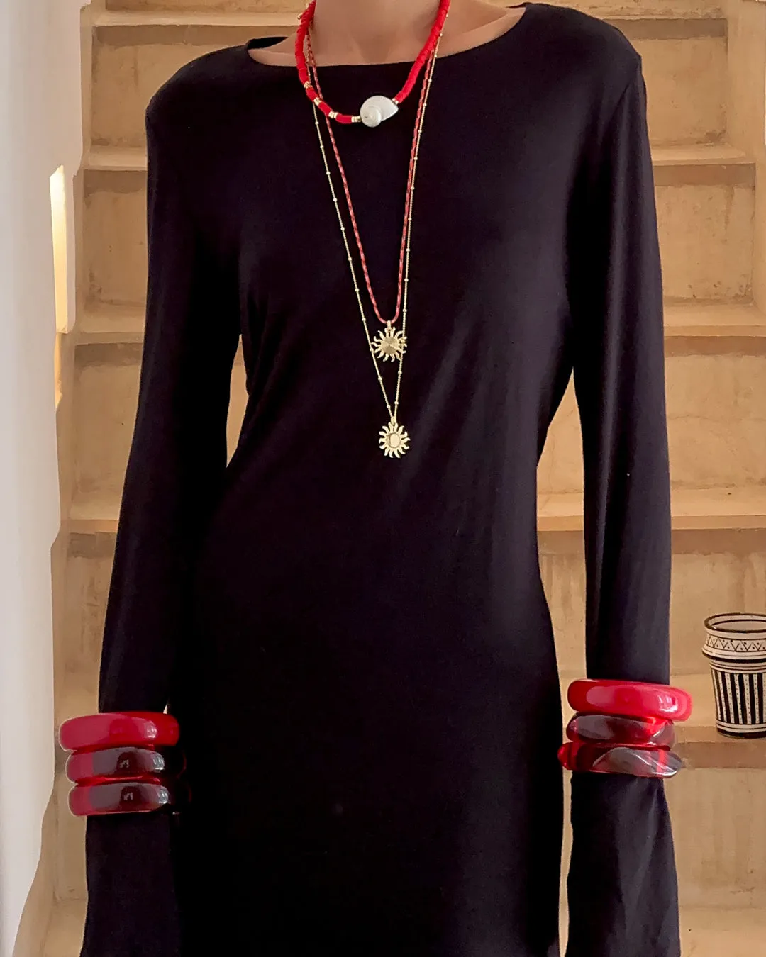 The Ibiza Sun Necklace sold by Luv Aj product image thumbnail 4