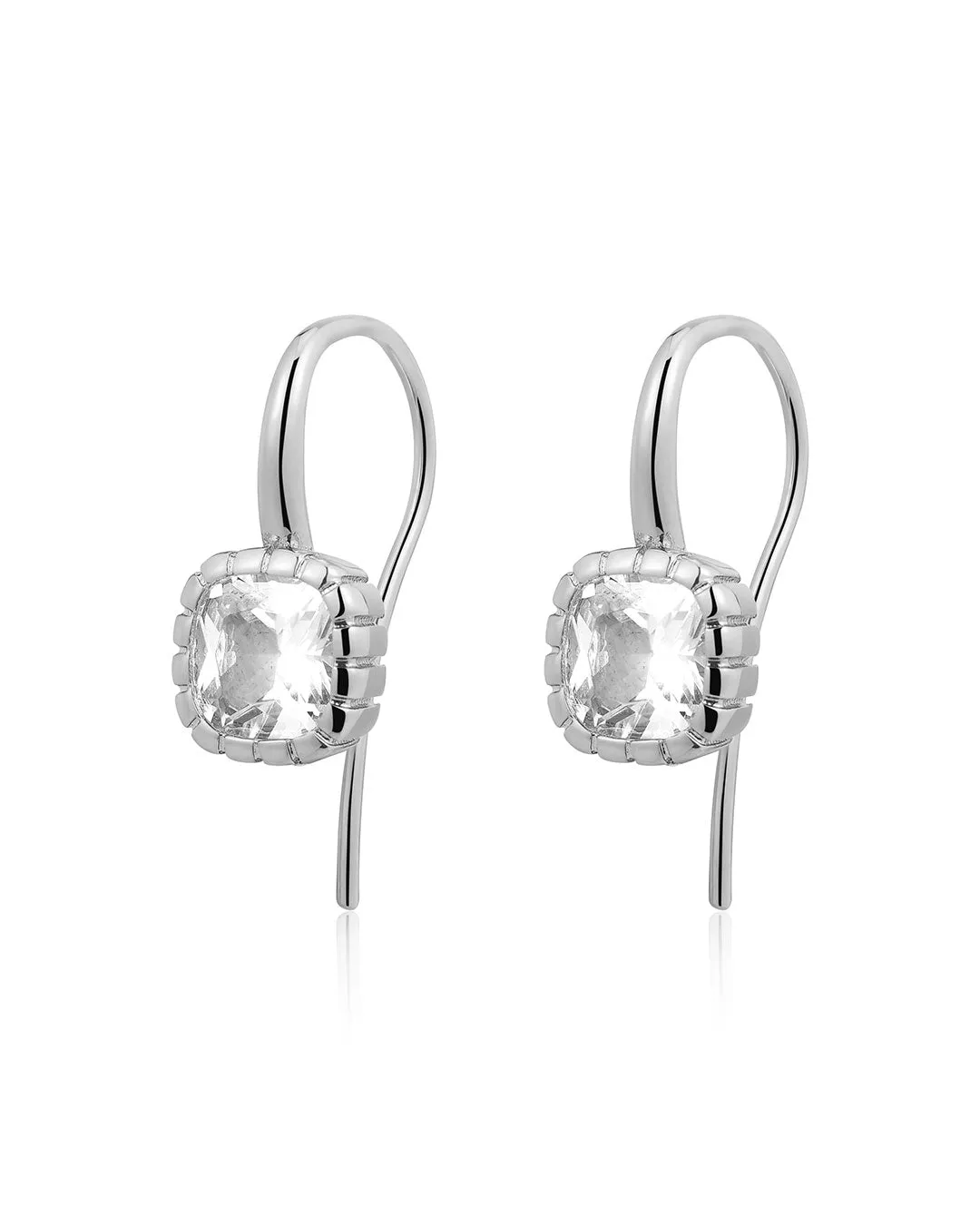 The Classique Cushion Hook Earrings sold by Luv Aj product image thumbnail 2