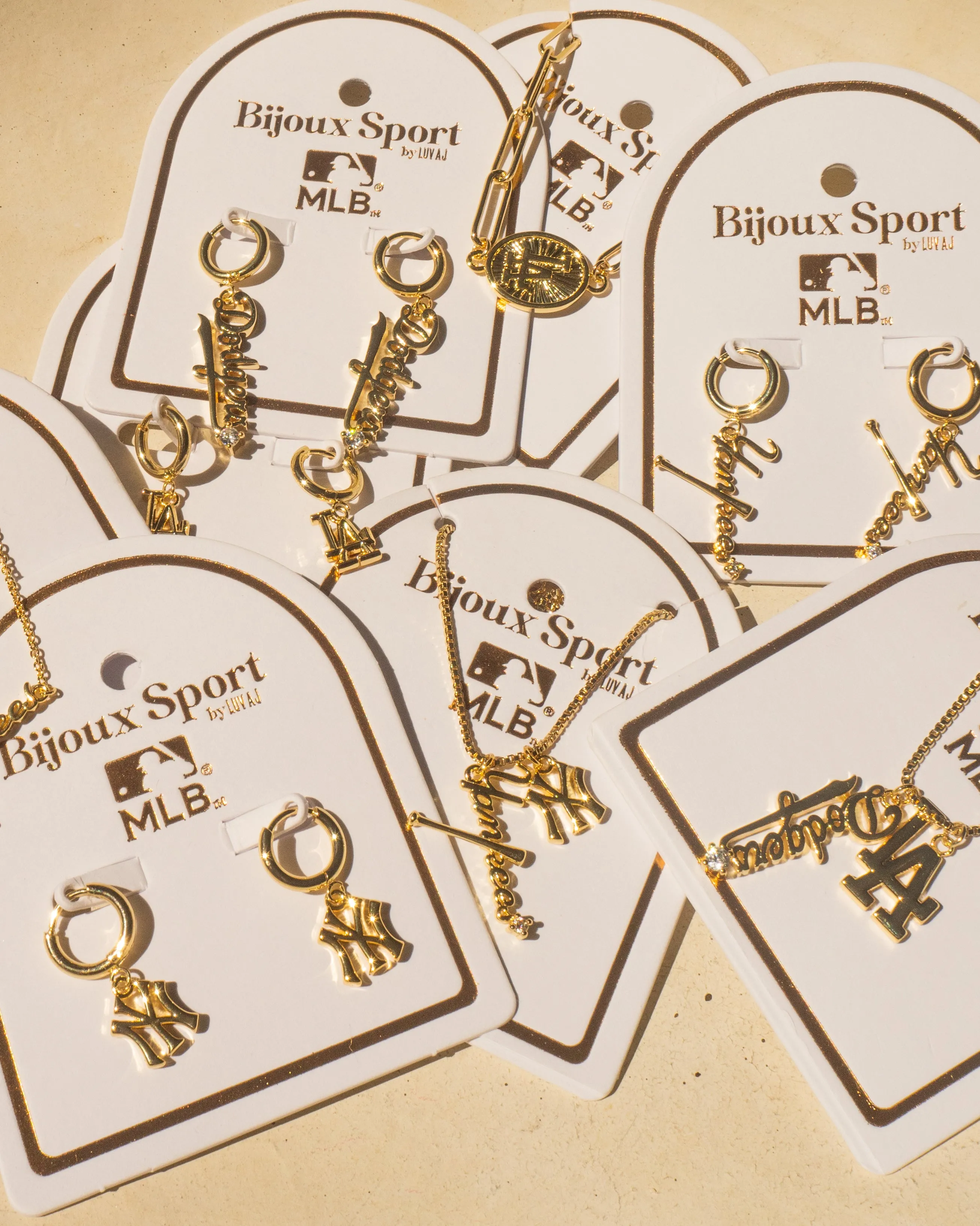 The MLB Logo Studs sold by Luv Aj product image thumbnail 3