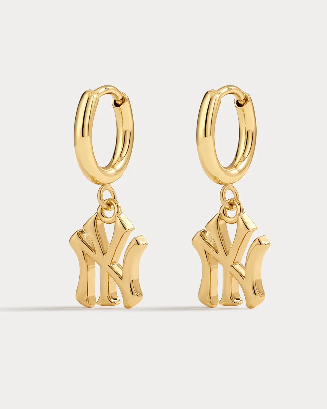 The MLB Logo Charm Hoops sold by Luv Aj product image thumbnail 3