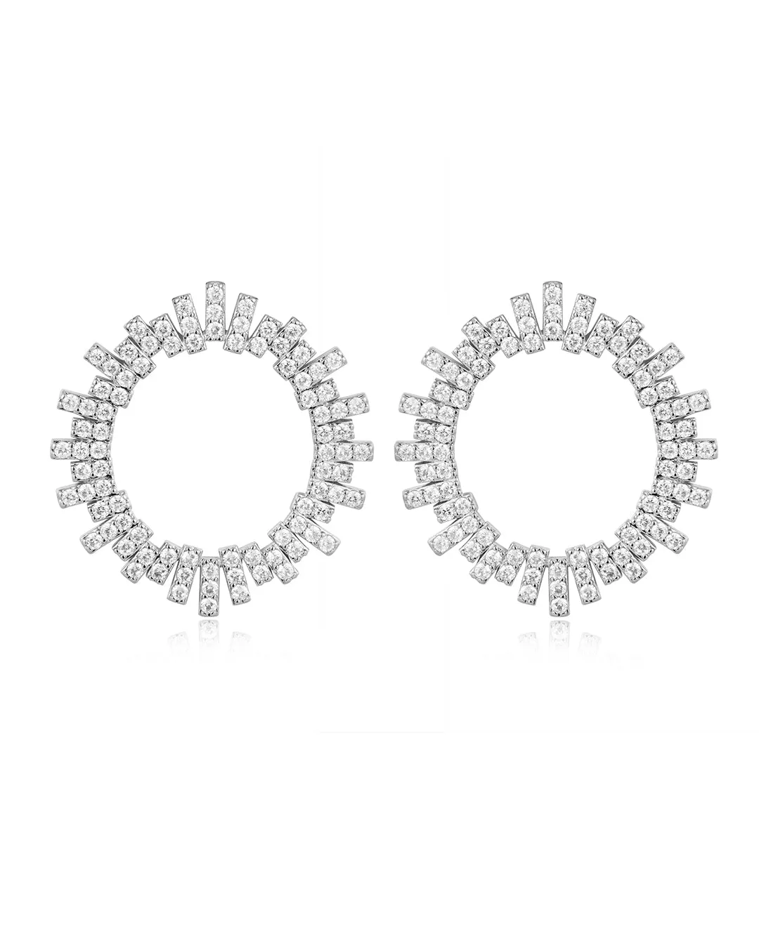The Pave Ray Earrings sold by Luv Aj product image thumbnail 2