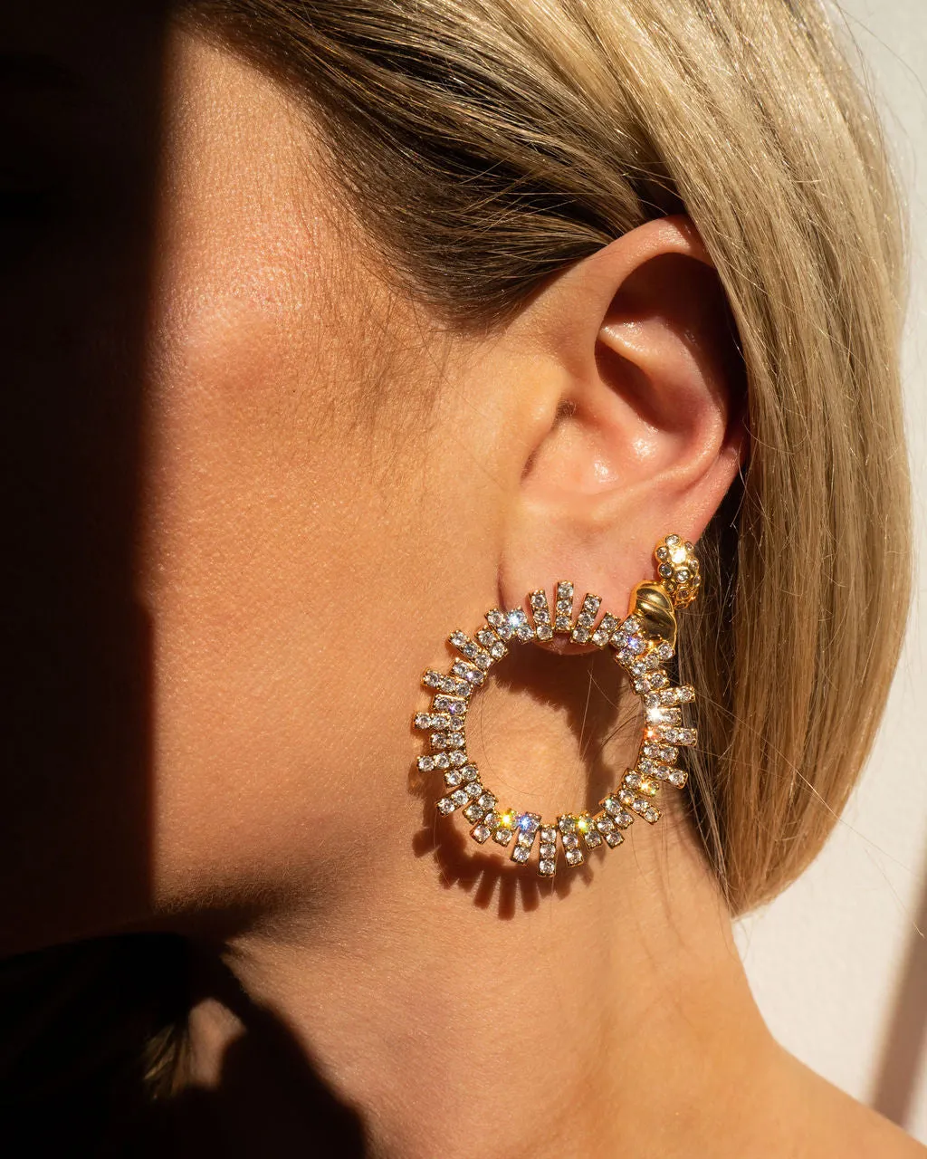 The Pave Ray Earrings sold by Luv Aj product image thumbnail 3