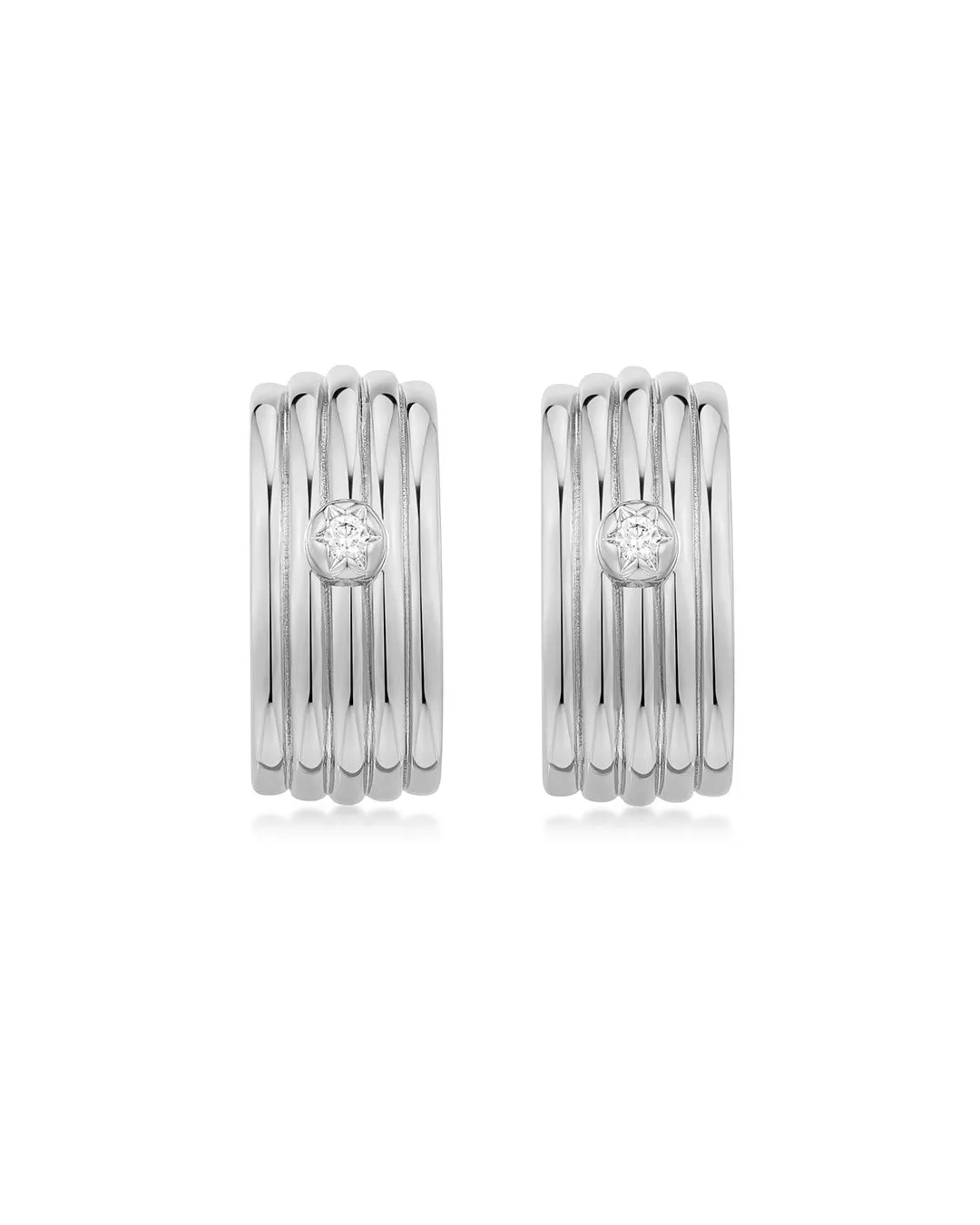 The Ridged Positano Studs sold by Luv Aj product image thumbnail 2