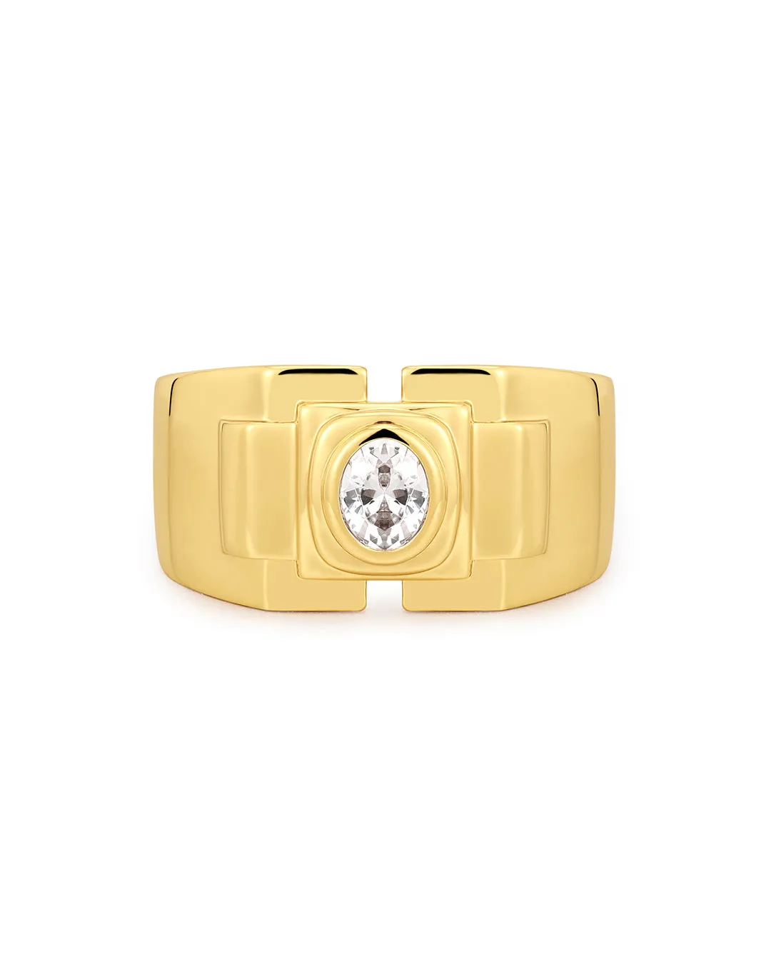 The Déco Statement Ring sold by Luv Aj