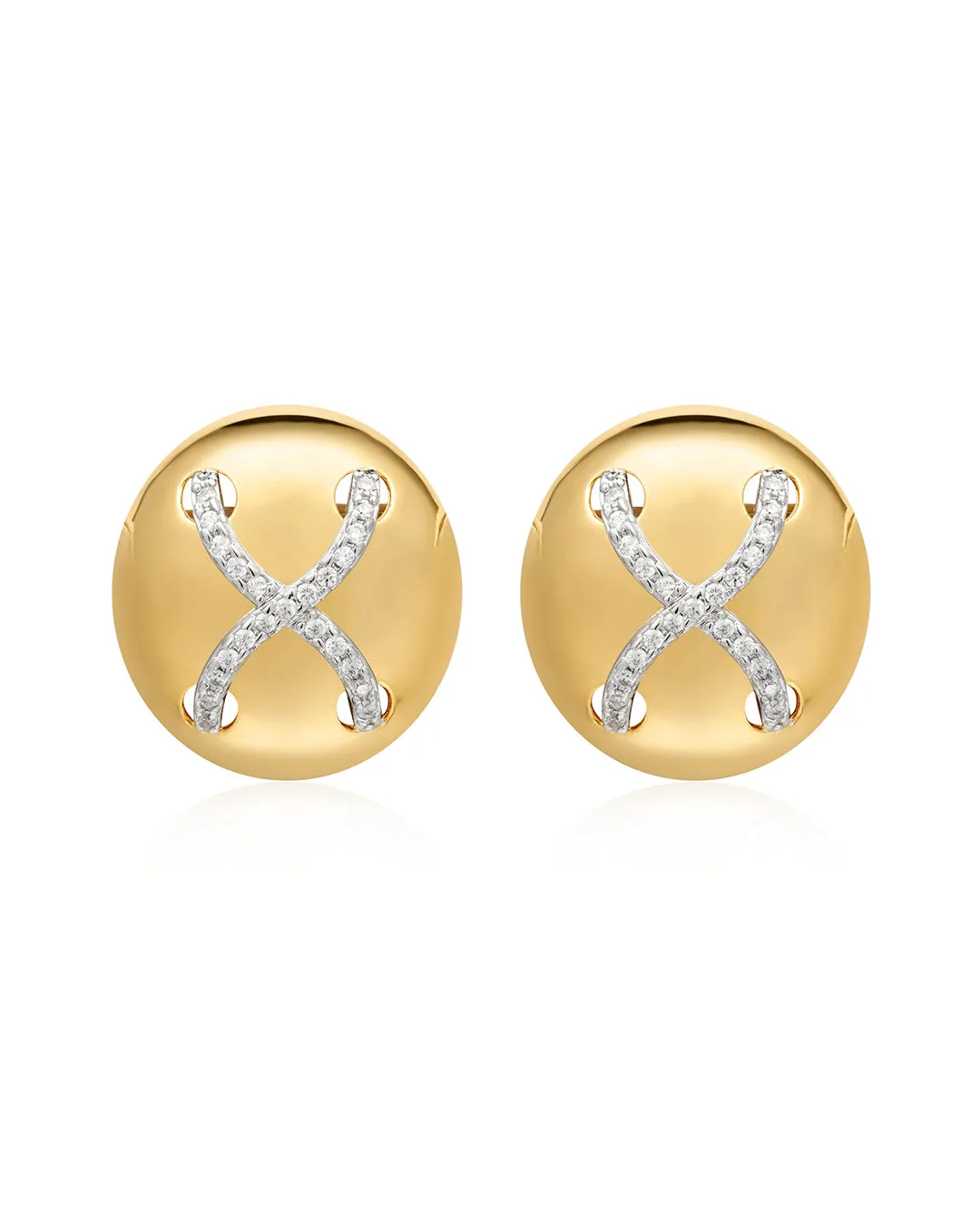 Mariner Cross Studs sold by Luv Aj