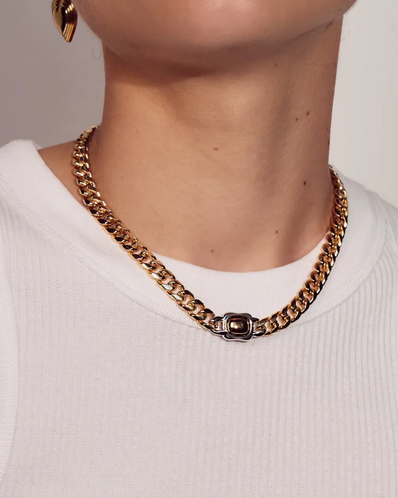 Kate Bezel Stud Necklace sold by Luv Aj product image thumbnail 3