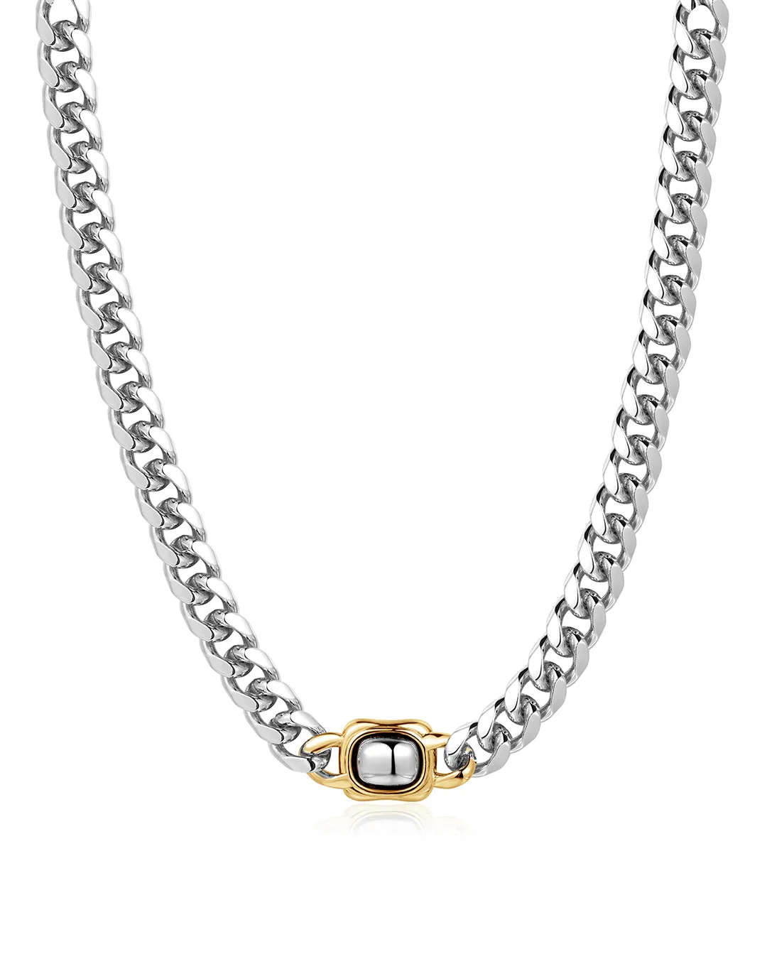 Kate Bezel Stud Necklace sold by Luv Aj product image thumbnail 2