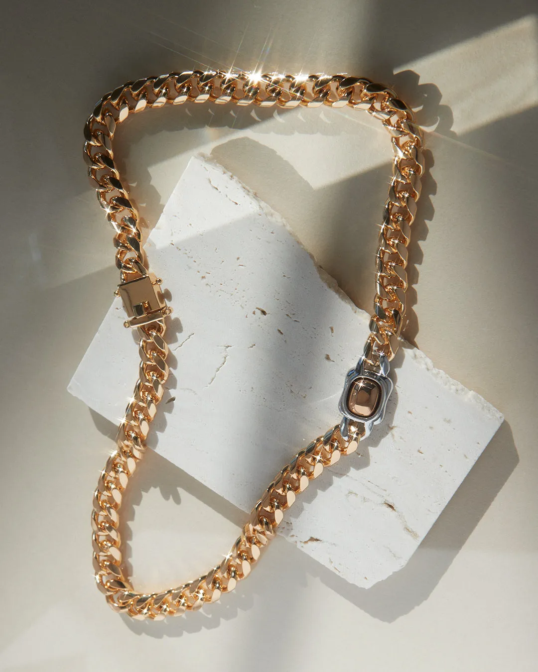 Kate Bezel Stud Necklace sold by Luv Aj product image thumbnail 5