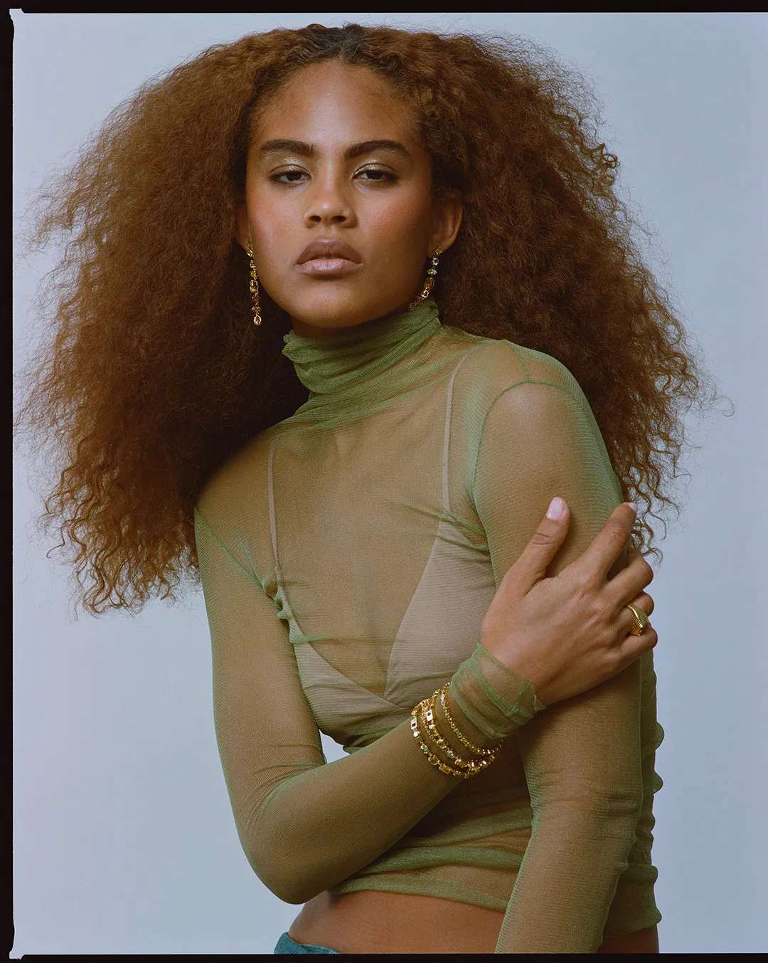 The Isabella Drop Earrings sold by Luv Aj product image thumbnail 4